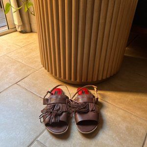 Charles Jourdan Chocolate Brown Sandal